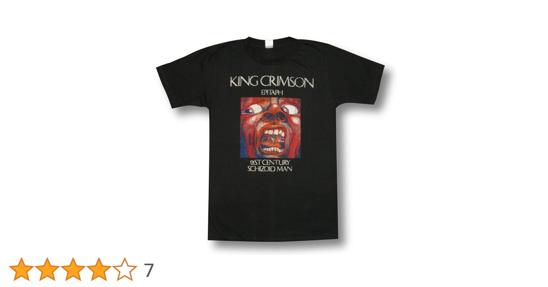 KING CRIMSON Tシャツ KING CRIMSON】ロックTシャツ メンズ バンドTシャツ メンズKING